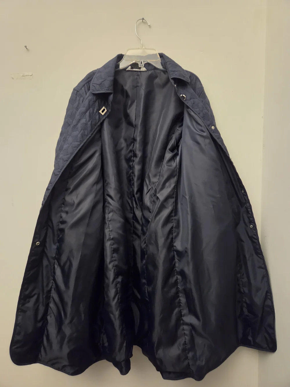Vintage Carole Little Navy Embroidered Style Jacket